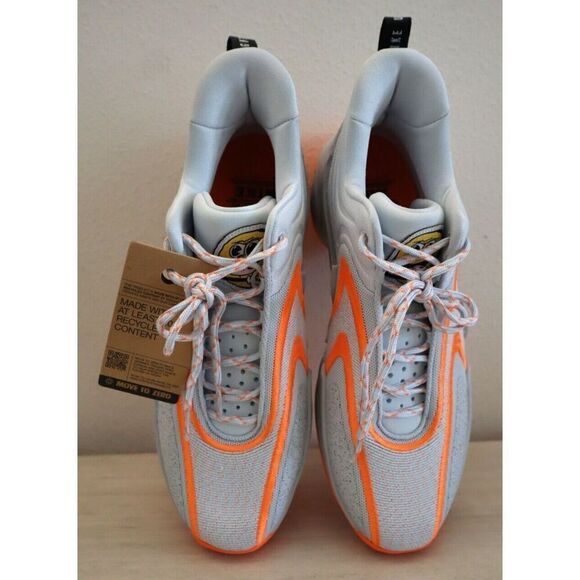 Nike DH15347-004 Men's Sz 12 Gray/Orange Cosmic Unity 2 Nike University Sneakers - Picture 2 of 11